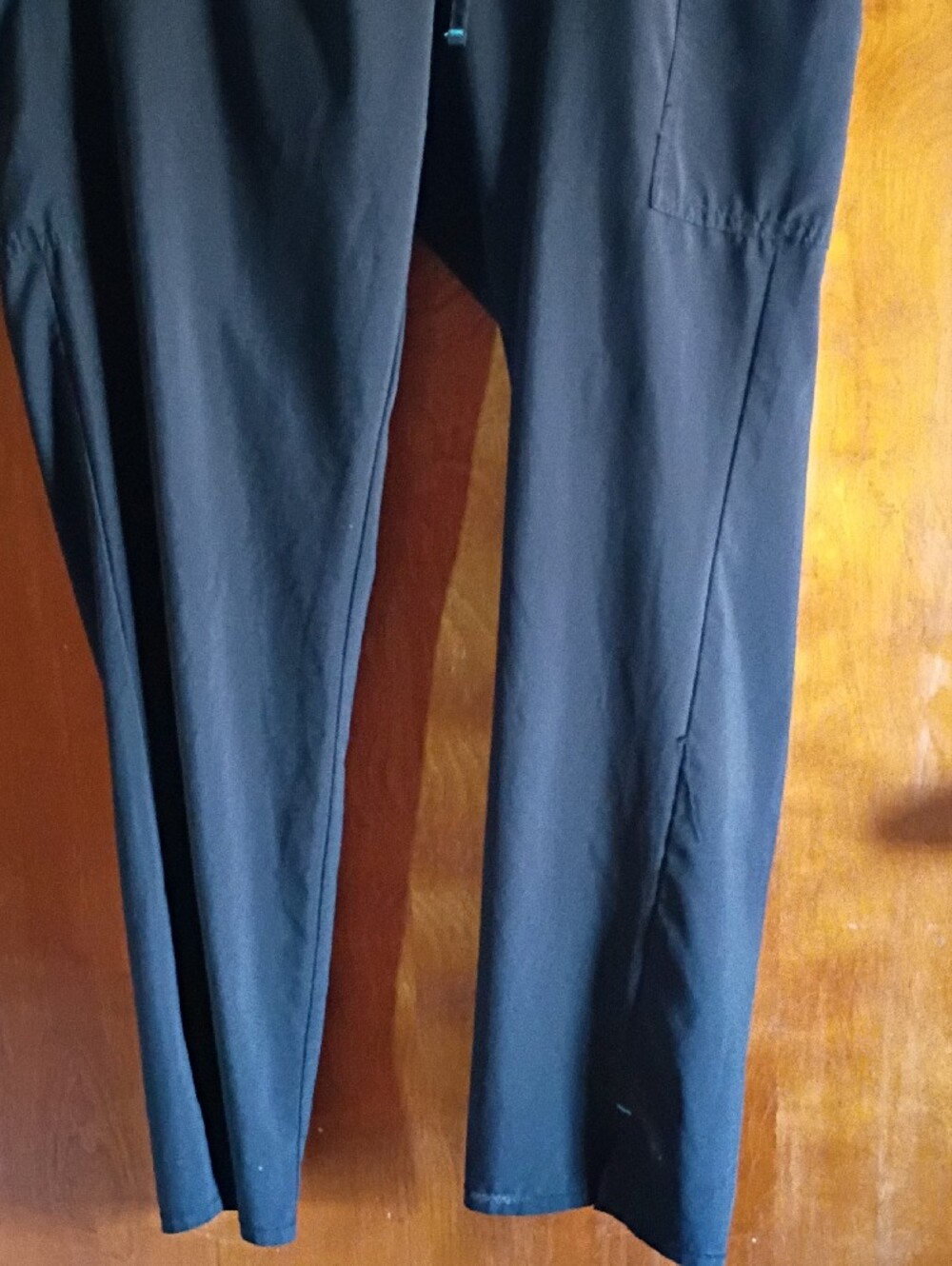 Scrubstar Black Cargo Drawstring Work Pants CNA Nurse Veterinary Comfortable - Picture 2 of 10
